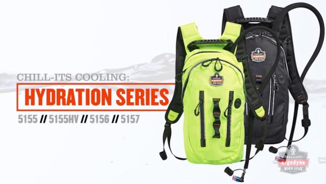 Hydration Backpack with Storage Low Profile | Ergodyne