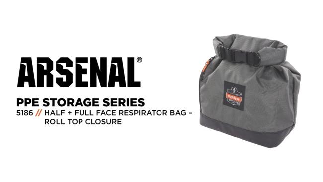 Full Respirator Bag - Roll Top Closure | Ergodyne