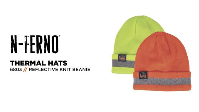 Reflective Rib Knit Winter Hat | Ergodyne