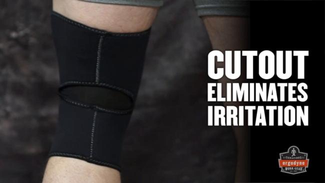 Neoprene Knee Sleeve with Open Patella | Ergodyne