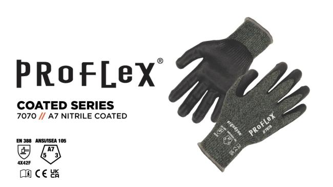ANSI/ISEA 105-2016 A7 Nitrile Coated CR Gloves | Ergodyne