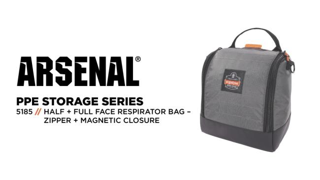 Full Face Respirator Bag - Zipper Magnetic | Ergodyne