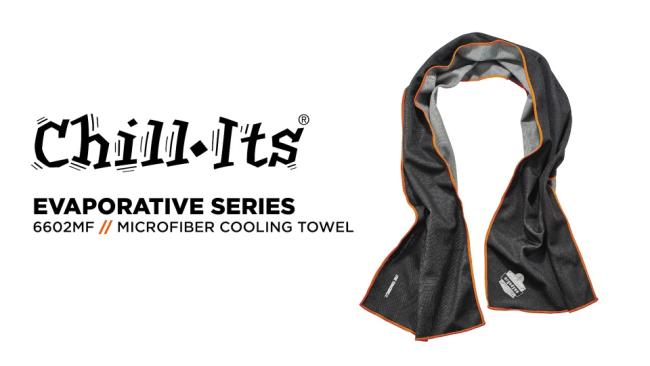 Evaporative Microfiber Cooling Towel | Ergodyne