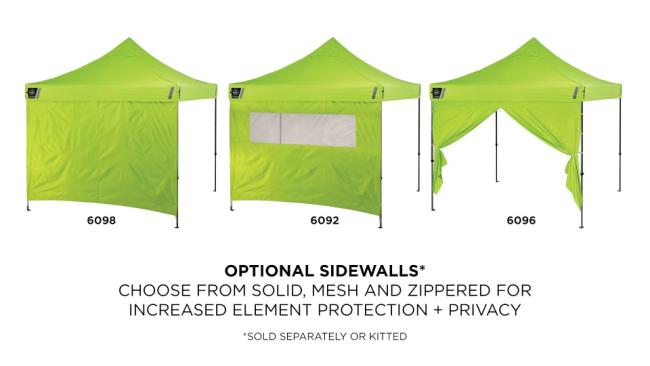 Pop-Up Tent, Heavy-Duty Tent - 10ft x 10ft