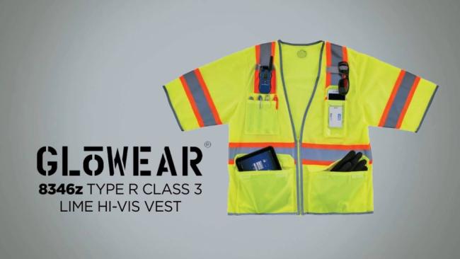 Hi-Vis Class 3 Surveyor Vest, Two-Tone | Ergodyne
