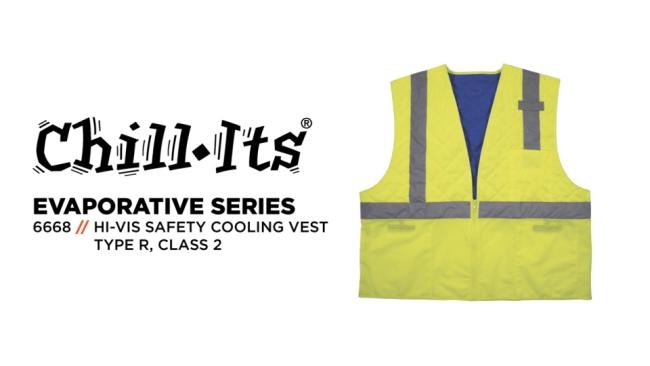 Class 2 Hi-Vis Safety Cooling Vest | Ergodyne Class 2 Hi-Vis Safety Cooling Vest | Ergodyne