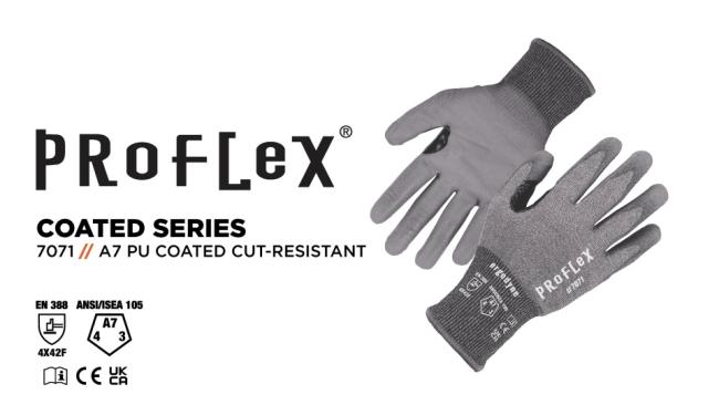 ANSI/ISEA 105-2016 A7 PU Coated CR Gloves | Ergodyne