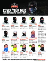 Ergodyne N-Ferno 6847 FR Balaclava Face Mask - Dual Compliant, NFPA 70E /  NFPA 2112 - Jendco Safety Supply