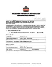 ansi 107 declaration conformity 8246z pdf