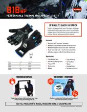 proflex 818wp gloves spec sheet pdf