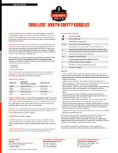 skullerz arkyn safety goggles instructions pdf