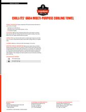 chill its 6604 cooling towel user instructions pdf