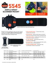 squids 5545 arm wrist mount spec sheet pdf