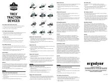 trex traction devices user instructions insert pdf