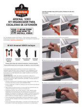 arsenal 5303 extension ladder carrier user instructions spanish pdf