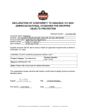 squids 3785 ansi isea 121 2023 certificate of compliance pdf