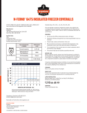 6475 insulated freezer coveralls user insructions pdf