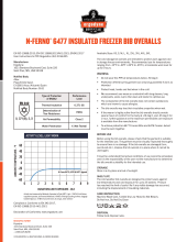 6477 insulated freezer bib overalls user insructions pdf