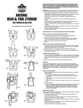 arsenal tool pouches holsters instructions stationary containers insert pdf
