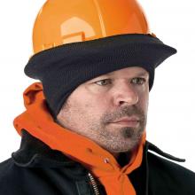 6810  Black Stretch Cap - Half Style hard-hat-liner image 1