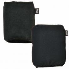 Front and back of pair of knee pads