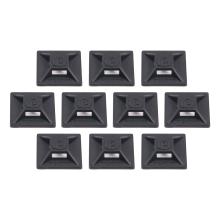 10 pack of adhesive mounts.