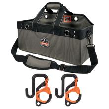 Bucket Tool Bag and locking hooks front