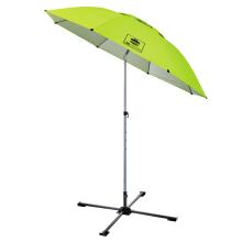 Ergodyne SHAX 6100 Leichter Industrieschirm – 2,3 M Hoch, UPF 50+, Kippbar, Mit Erdspieß