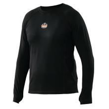 Front of midweight long sleeve base layer shirt