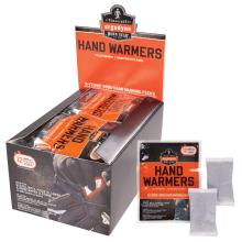 Display of 40-pack hand warmers