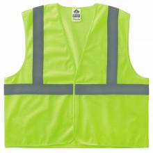 Front of hi-vis safety vest