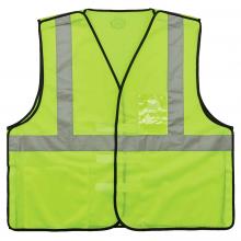 GloWearÂ® 8216BA Type R Class 2 Breakaway Mesh Vest w/ ID Badge Holder image 1