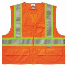 GloWear 8235ZX Type R Class 2 Two-Tone X-Back Vest image 1