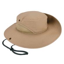 Khaki lightweight ranger sun hat with mesh paneling