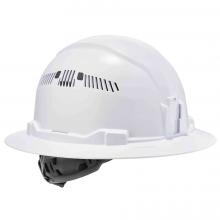 SkullerzÂ® 8973 Class C Hard Hat Full Brim Vented with Ratchet Suspension image 1