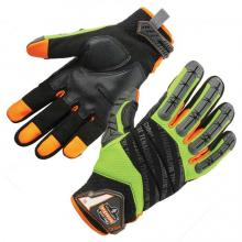 Front and back of gloves