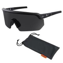 Smoke Safety glasses with a microfiber cleaning bag