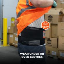 Wear under or over clothes, contains latex
