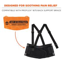 Designed for soothing pain relief: compatible with ProFlex 1675 Back Support Brace