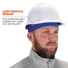 low-profie design: fits comfortably under any hard hat or helmet image 5