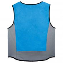 トップス ALOUND VENTILATION NYLON VEST M size Chill-Its 6667 Wet Evaporative Cooling Vest - PVA, Zipper Closure