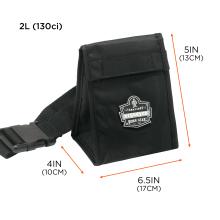Arsenal 5184 Emergency Escape Respirator Bag - Waist Strap, Hook +