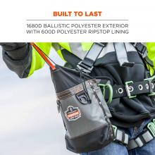 Built to last: 1680D ballistic polyester exterior with 600D polyester ripstop lining