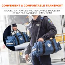 Convenient & comfortable transport: Padded top handle and removable padded shoulder strap for carrying heavy gear. 