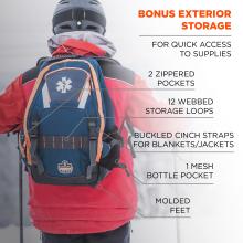 Arsenal 5244 First Responder Medic Backpack - Self-Standing, 24L