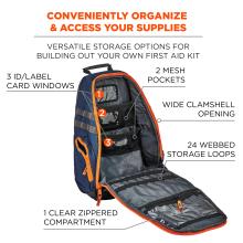 Arsenal 5244 First Responder Medic Backpack - Self-Standing, 24L