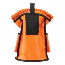 5538  Orange Topped Parts Pouch - Tarpaulin Tool Pouch image 2