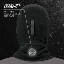 Reflective accents: help keep wearers seen and safe