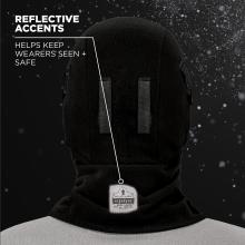Reflective accent: helps keep wearers seen and safe
