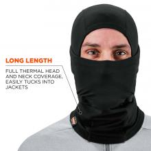 long length: full thermal head and neck coverage, easily tucks into jackets image 4